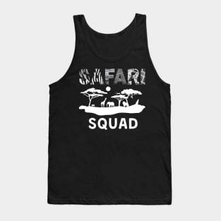 Safari Squad Wild Animals Zoo Tank Top